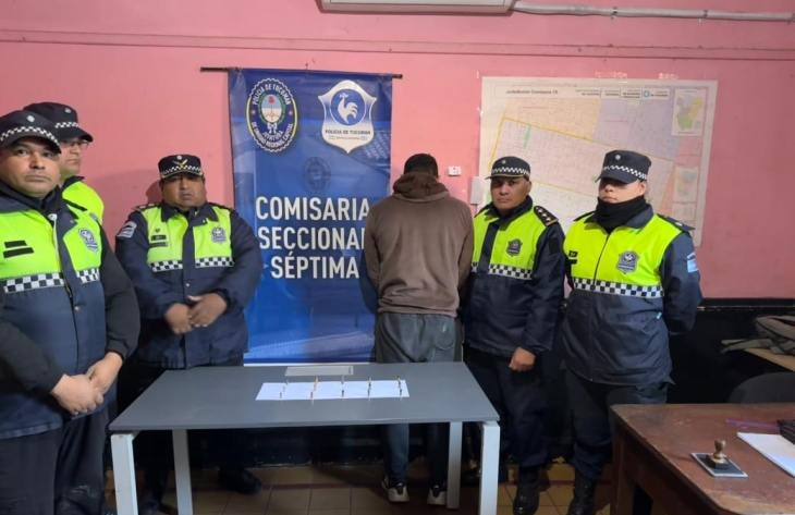 Aprehendieron a un hombre acusado de amenazar a su expareja y golpear a su hijo
