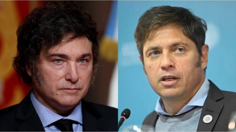 Una encuesta nacional ubica a Milei primero y le saca más de 15 puntos a Kicillof