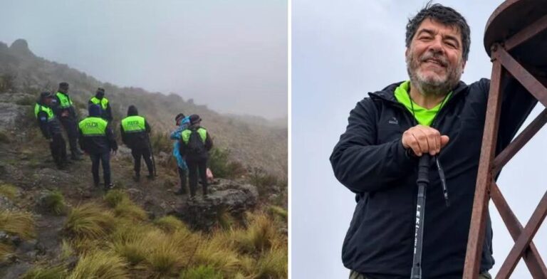 Intensifican la búsqueda de Raúl Moyano en los cerros tucumanos con un campamento en la cumbre