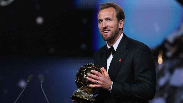 Harry Kane se quedó con el Balón de Oro 2026 y postergó el noveno galardón de Lionel Messi